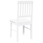 Sillas de comedor 2 unidades madera maciza de caucho blanco von , Essstühle - Ref: Foro24-4102431, Preis: 109,00 €, Rabatt: %