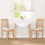Dining chairs with cushions 2 units solid rubber wood by , dining chairs - Ref: Foro24-4102427, Price: 105,69 €, Discount: %