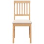 Esszimmerstühle mit Kissen, 2 Stück Massivholzgummi von , Essstühle - Ref: Foro24-4102427, Preis: 105,69 €, Rabatt: %