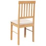 Esszimmerstühle mit Kissen, 2 Stück Massivholzgummi von , Essstühle - Ref: Foro24-4102427, Preis: 105,69 €, Rabatt: %