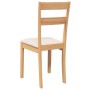 Esszimmerstühle mit Kissen, 2 Stück, massives Naturkautschukholz von , Essstühle - Ref: Foro24-4102382, Preis: 97,47 €, Rabat...