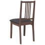 Esszimmerstühle mit Kissen, 2 Stück Massivholz Braun Kautschuk von , Essstühle - Ref: Foro24-4102396, Preis: 103,37 €, Rabatt: %