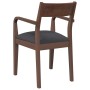 Esszimmerstühle mit Kissen, 2 Stück Massivholz Braun Kautschuk von , Essstühle - Ref: Foro24-4102508, Preis: 181,60 €, Rabatt: %