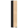 Mueble de baño de madera de roble negro 30x30x183,5 cm de , Muebles de baño - Ref: Foro24-863124, Precio: 72,41 €, Descuento: %