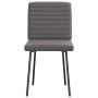 Sillas de comedor 2 unidades cuero sintético gris by , dining chairs - Ref: Foro24-4101168, Price: 88,00 €, Discount: %