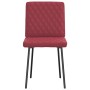 Esstischstühle, 6 Stück, Kunstleder, weinrot. von , Essstühle - Ref: Foro24-3315486, Preis: 254,31 €, Rabatt: %