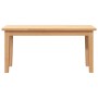 Bank 90 cm Massivholz Kautschuk von , Ess- und Küchenbänke - Ref: Foro24-4102595, Preis: 88,32 €, Rabatt: %