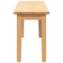Bank 90 cm Massivholz Kautschuk von , Ess- und Küchenbänke - Ref: Foro24-4102595, Preis: 88,32 €, Rabatt: %