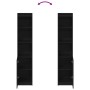 Aparador alto roble negro 37,5x35x180 cm madera de ingeniería de , Aparadores - Ref: Foro24-861671, Precio: 94,80 €, Descuent...