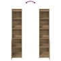 Aparador Artisan Roble 37,5x35x180 cm Madera de ingeniería de , Aparadores - Ref: Foro24-861678, Precio: 85,26 €, Descuento: %