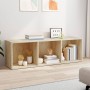Bücherregal / TV-Möbel Eichenfurnier 36x30x114 cm von vidaXL, Bücherregale und Regale - Ref: Foro24-800138, Preis: 71,49 €, R...
