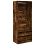 Armario madera de ingeniería color roble ahumado 80x50x200 cm von , Kleiderschränke - Ref: Foro24-3307751, Preis: 178,68 €, R...