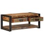 Multicolored coffee table 90x50x38 cm made of solid recycled wood by , Coffee table - Ref: Foro24-4016686, Price: 198,17 €, D...