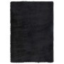 Furry long-haired black NAVARRA carpet 160x230cm polyester by , Rugs - Ref: Foro24-4102838, Price: 56,98 €, Discount: %