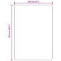 Alfombra peluda de pelo largo NAVARRA negra 160x230cm poliéster de , Alfombras - Ref: Foro24-4102838, Precio: 56,98 €, Descue...