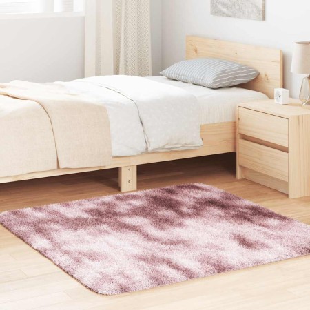 Long pile dusty pink NAVARRA rug 120x120 cm by , Rugs - Ref: Foro24-4102865, Price: 31,07 €, Discount: %