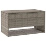 Graue Outdoor-Kissen 100x55x55,5 cm aus synthetischem Rattan von , Aufbewahrungsboxen für den Außenbereich - Ref: Foro24-4104...