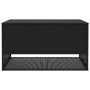 Schwarze Outdoor-Kissen 100x55x55,5 cm aus synthetischem Rattan von , Aufbewahrungsboxen für den Außenbereich - Ref: Foro24-4...