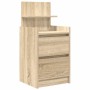 Nachttische mit 2 Schubladen 2 Stück Sonoma-Eiche 38x34x80 cm von , Nachttische - Ref: Foro24-861360, Preis: 101,69 €, Rabatt: %