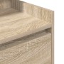 Nachttische mit 2 Schubladen 2 Stück Sonoma-Eiche 38x34x80 cm von , Nachttische - Ref: Foro24-861360, Preis: 101,69 €, Rabatt: %