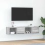 TV-Möbel 2 Stück, Sonoma-Grau, 60x31x25,5 cm, aus Holzwerkstoff von , TV-Möbel - Ref: Foro24-861447, Preis: 65,82 €, Rabatt: %