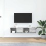 TV-Möbel 2 Stück, Sonoma-Grau, 60x31x25,5 cm, aus Holzwerkstoff von , TV-Möbel - Ref: Foro24-861447, Preis: 65,82 €, Rabatt: %