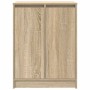 Zapatero roble Sonoma 57x34x76 cm Madera de ingeniería by , Shoe racks and shoe organizers - Ref: Foro24-861870, Price: 78,50...