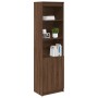 Aparador alto roble marrón 50x35x180 cm madera de ingeniería von , Sideboards - Ref: Foro24-3328468, Preis: 110,94 €, Rabatt: %