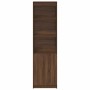 Aparador alto roble marrón 50x35x180 cm madera de ingeniería von , Sideboards - Ref: Foro24-3328468, Preis: 110,94 €, Rabatt: %
