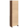 Aparador alto roble marrón 50x35x180 cm madera de ingeniería von , Sideboards - Ref: Foro24-3328468, Preis: 110,94 €, Rabatt: %