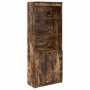 Aparador alto madera de ingeniería roble ahumado 70x35x180 cm von , Sideboards - Ref: Foro24-3328475, Preis: 110,01 €, Rabatt: %