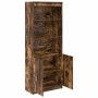 Aparador alto madera de ingeniería roble ahumado 70x35x180 cm von , Sideboards - Ref: Foro24-3328475, Preis: 110,01 €, Rabatt: %