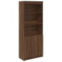 Aparador alto madera de ingeniería marrón roble 70x35x180 cm von , Sideboards - Ref: Foro24-3328477, Preis: 113,69 €, Rabatt: %