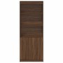 Aparador alto madera de ingeniería marrón roble 70x35x180 cm von , Sideboards - Ref: Foro24-3328477, Preis: 113,69 €, Rabatt: %