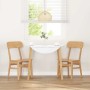 Esszimmerstühle, 2 Stück Massivholz aus Kautschuk von , Essstühle - Ref: Foro24-4102438, Preis: 151,79 €, Rabatt: %