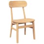 Esszimmerstühle, 2 Stück Massivholz aus Kautschuk von , Essstühle - Ref: Foro24-4102438, Preis: 151,79 €, Rabatt: %