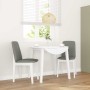 Esszimmerstühle mit Kissen, 2 Stück Massivholz, weißer Kautschuk von , Essstühle - Ref: Foro24-4102446, Preis: 123,88 €, Raba...