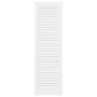 Puerta de armario de lamas 4 uds blanco 99x29,5 cm de , Puertas de armarios - Ref: Foro24-4015908, Precio: 105,28 €, Descuent...