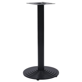 Black bistro table leg Ø43x72 cm cast iron by , Table legs - Ref: Foro24-325426, Price: 69,24 €, Discount: %