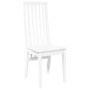 Esszimmerstühle, 2 Stück Massivholz aus weißem Kautschuk von , Essstühle - Ref: Foro24-4102459, Preis: 150,43 €, Rabatt: %