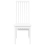 Esszimmerstühle, 2 Stück Massivholz aus weißem Kautschuk von , Essstühle - Ref: Foro24-4102459, Preis: 150,43 €, Rabatt: %