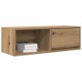 TV-Möbel aus Eichen-Ingenieurholz, handgefertigt, 80x31x25,5 cm. von , TV-Möbel - Ref: Foro24-861470, Preis: 49,04 €, Rabatt: %