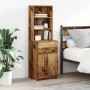 Mesilla de noche madera antigua 39x35x125cm Madera ingeniería de , Mesitas de noche - Ref: Foro24-861317, Precio: 70,65 €, De...