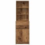 Mesilla de noche madera antigua 39x35x125cm Madera ingeniería de , Mesitas de noche - Ref: Foro24-861317, Precio: 70,65 €, De...