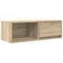 Mueble de TV de roble Sonoma 80x31x25,5 cm Madera de ingeniería de , Muebles TV - Ref: Foro24-861458, Precio: 45,76 €, Descue...