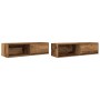 TV-Möbel 2 Stück 100x31x25,5 cm, gealtertes Ingenieurholz von , TV-Möbel - Ref: Foro24-861487, Preis: 91,16 €, Rabatt: %