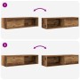 TV-Möbel 2 Stück 100x31x25,5 cm, gealtertes Ingenieurholz von , TV-Möbel - Ref: Foro24-861487, Preis: 91,16 €, Rabatt: %