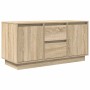 TV-Möbel mit LED-Lichtern in Sonoma-Eiche 100x41x50 cm. von , TV-Möbel - Ref: Foro24-861411, Preis: 105,92 €, Rabatt: %