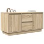 TV-Möbel mit LED-Lichtern in Sonoma-Eiche 100x41x50 cm. von , TV-Möbel - Ref: Foro24-861411, Preis: 105,92 €, Rabatt: %