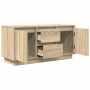 TV-Möbel mit LED-Lichtern in Sonoma-Eiche 100x41x50 cm. von , TV-Möbel - Ref: Foro24-861411, Preis: 105,92 €, Rabatt: %